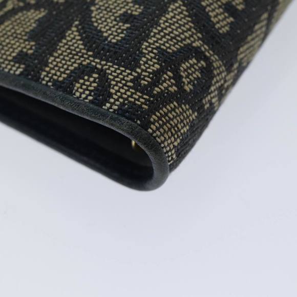 Christian Dior Trotter Canvas Day Planner Cover Navy Auth 69722 - Picture 7 of 16